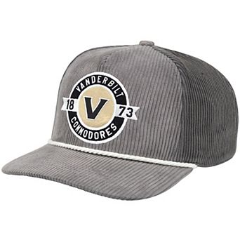 Men's Colosseum Gray Vanderbilt Commodores Where's My Hat Podium Adjustable Trucker Hat