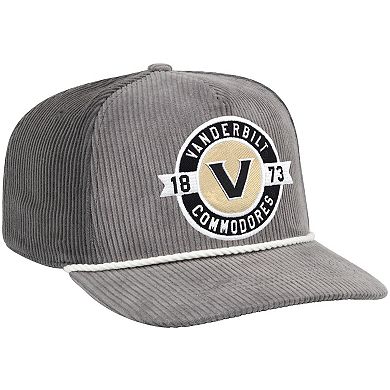 Men's Colosseum Gray Vanderbilt Commodores Where's My Hat Podium Adjustable Trucker Hat