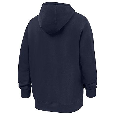 Men's Nike Navy Syracuse Orange Script Club Fleece Hoodie
