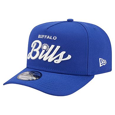 Men's New Era Royal Buffalo Bills Local Play A-Frame 9FIFTY Snapback Hat
