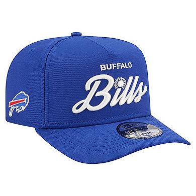 Men's New Era Royal Buffalo Bills Local Play A-Frame 9FIFTY Snapback Hat