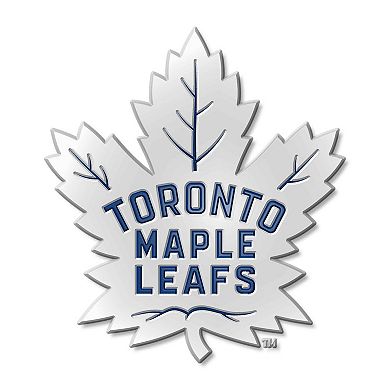 Logo Brands Toronto Maple Leafs Embossed Color Auto Emblem