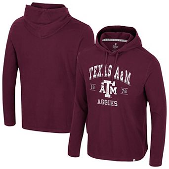 Men's Colosseum Maroon Texas A&M Aggies Simoleans Washed Hoodie