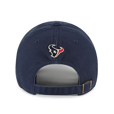 Women's '47 Navy Houston Texans Zoey Clean Up Adjustable Hat