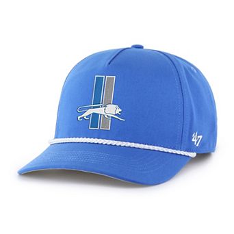 Men's '47 Blue Detroit Lions Rope Hitch Adjustable Hat