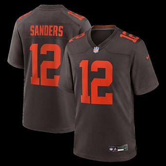 Men's Nike Shedeur Sanders Brown Cleveland Browns Alpha Dawg Game Jersey