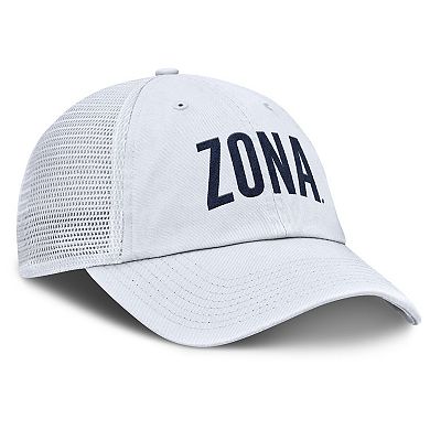 Men's Nike White Arizona Wildcats Club Campus Trucker Adjustable Hat