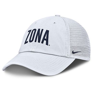 Men's Nike White Arizona Wildcats Club Campus Trucker Adjustable Hat