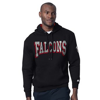 Men's Starter Black Atlanta Falcons Thursday Night Gridiron Hoodie