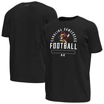 Men's Under Armour Black South Carolina Gamecocks Sporty Cocky Tech Stretch T-Shirt