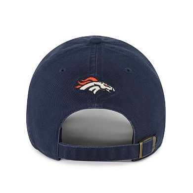Women's '47 Navy Denver Broncos Zoey Clean Up Adjustable Hat