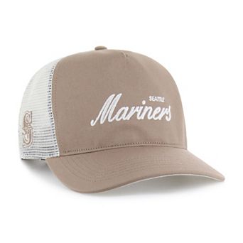 Men's '47 Brown Seattle Mariners Foundational Mesh Hitch Adjustable Hat