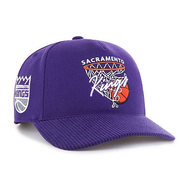 Men's '47 Purple Sacramento Kings Nothing But Net Hitch Adjustable Hat