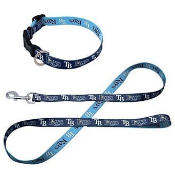 WinCraft Tampa Bay Rays Pet Leash and Collar Set