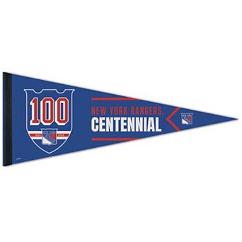 "WinCraft New York Rangers Centennial 12"" x 30"" Premium Pennant"