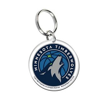 WinCraft Minnesota Timberwolves Premium Acrylic Core Key Ring