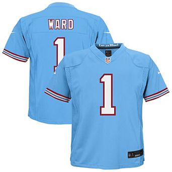 Toddler Nike Cameron Ward Light Blue Tennessee Titans Alternate 2 Game Jersey