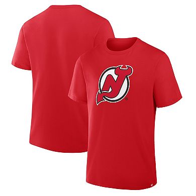 Men's Fanatics Red New Jersey Devils Essential Legacy T-Shirt