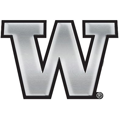 WinCraft Washington Huskies Chrome Auto Emblem