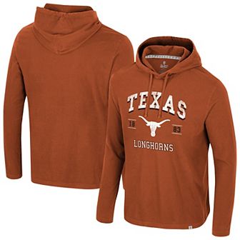 Men's Colosseum Texas Orange Texas Longhorns Simoleans Washed Hoodie