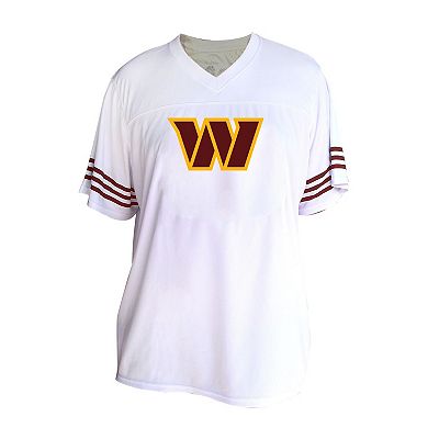 Women's Fanatics Jayden Daniels White Washington Commanders Plus Size Fashion Jersey