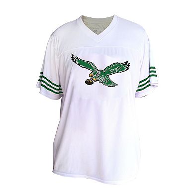 Women's Fanatics Saquon Barkley White Philadelphia Eagles Plus Size Fashion Jersey
