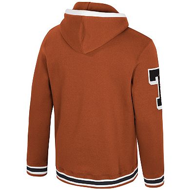 Men's Colosseum Texas Orange Texas Longhorns Grand Tour Hoodie