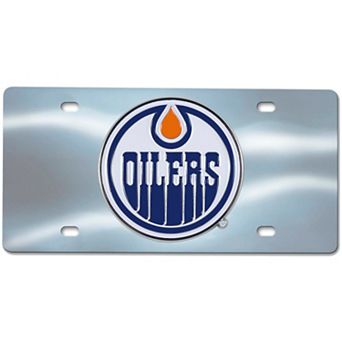 Logo Brands Edmonton Oilers Diecast License Plate