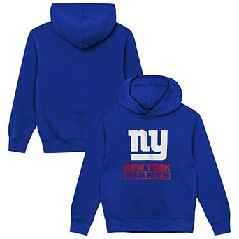 Toddler Outerstuff Royal New York Giants Back to Basics Hoodie