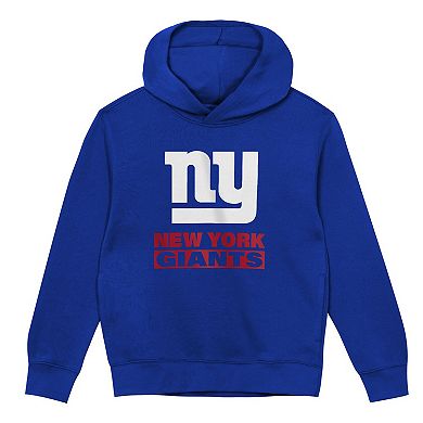 Toddler Outerstuff Royal New York Giants Back to Basics Hoodie