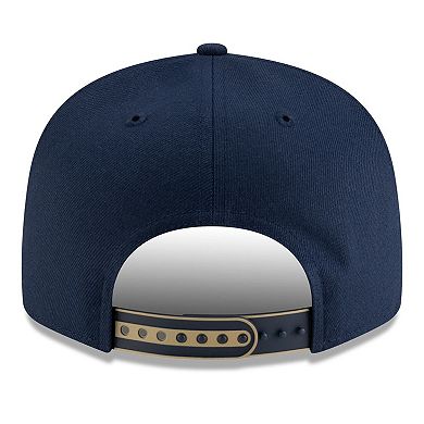 Men's New Era White/Navy New Orleans Pelicans 2025 NBA Tip Off Split Panel 9FIFTY Snapback Hat