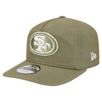 Men's New Era Olive San Francisco 49ers Nylon 19TWENTY Adjustable Hat
