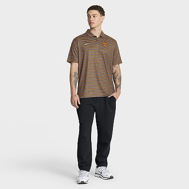 Men's Nike Tennessee Orange Tennessee Volunteers 2025 Coaches Premium Tour Stripe Dri-FIT Polo