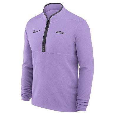 Men's Nike Lavender Kansas State Wildcats Basketball Victory Dri-FIT Half-Zip Pullover