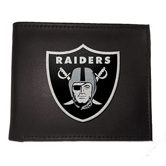 Las Vegas Raiders Synthetic Leather Embroidered Bifold Wallet