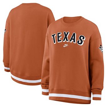 Women's Nike Texas Orange Texas Longhorns Oversized Legacy Phoenix Sweatshirt