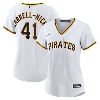 Women's Nike Michael Darrell-Hicks White Pittsburgh Pirates Home Replica Jersey