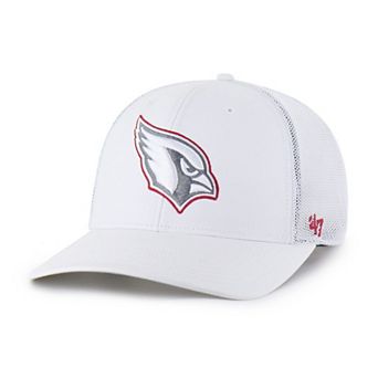 Men's '47 White Arizona Cardinals Snowball Trophy Stretch Fit Hat