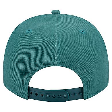 Men's New Era Midnight Green Philadelphia Eagles Local Play A-Frame 9FIFTY Snapback Hat