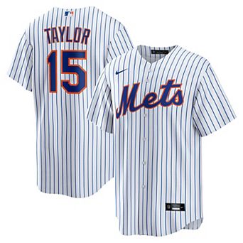 Men's Nike Tyrone Taylor White New York Mets Home Replica Jersey