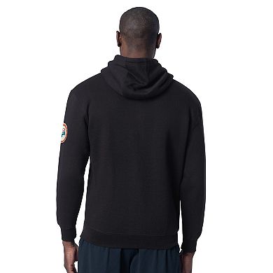 Men's Starter Black Miami Dolphins Thursday Night Gridiron Hoodie with Vintage Logo