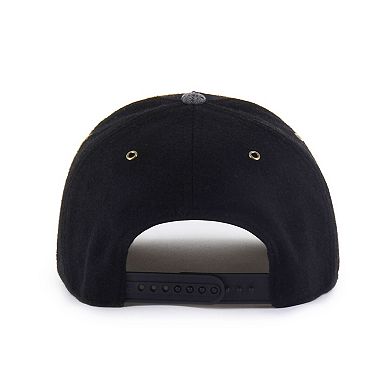 Unisex '47 Black Colorado Buffaloes Windowpane Plaid Collection Hitch Adjustable Hat