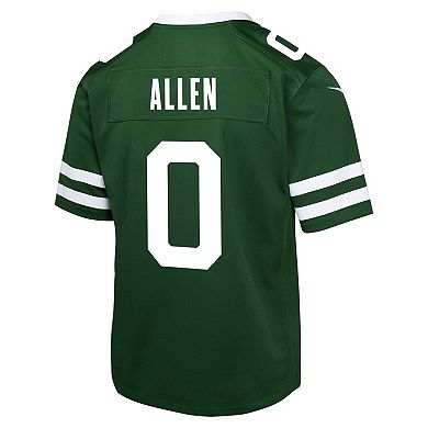 Youth Nike Braelon Allen Green New York Jets Team Game Jersey
