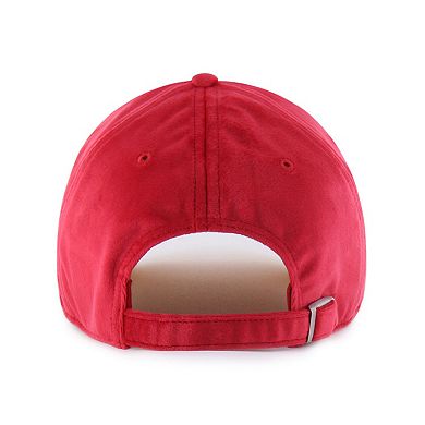 Women's '47 Red Kansas City Chiefs Spirited Clean Up Adjustable Hat