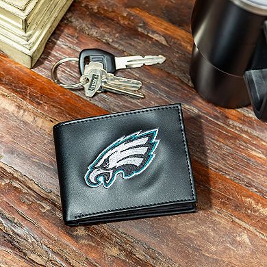 Philadelphia Eagles Synthetic Leather Embroidered Bifold Wallet