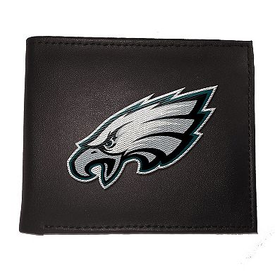 Philadelphia Eagles Synthetic Leather Embroidered Bifold Wallet