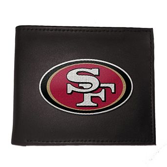 San Francisco 49ers Synthetic Leather Embroidered Bifold Wallet