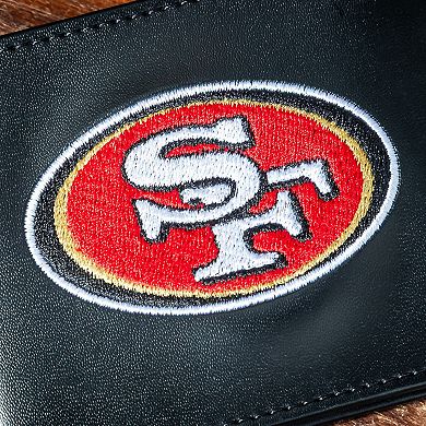 San Francisco 49ers Synthetic Leather Embroidered Bifold Wallet