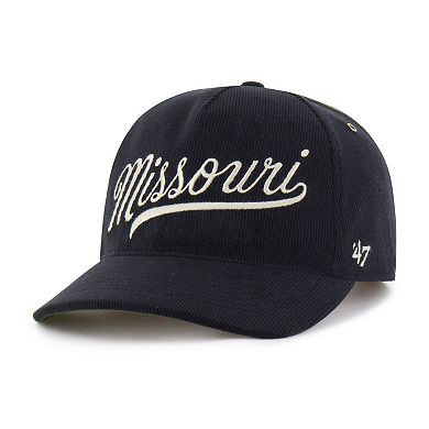 Unisex '47 Black Missouri Tigers Collections Golden Age Corduroy Hitch Adjustable Hat