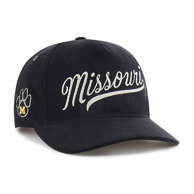 Unisex '47 Black Missouri Tigers Collections Golden Age Corduroy Hitch Adjustable Hat